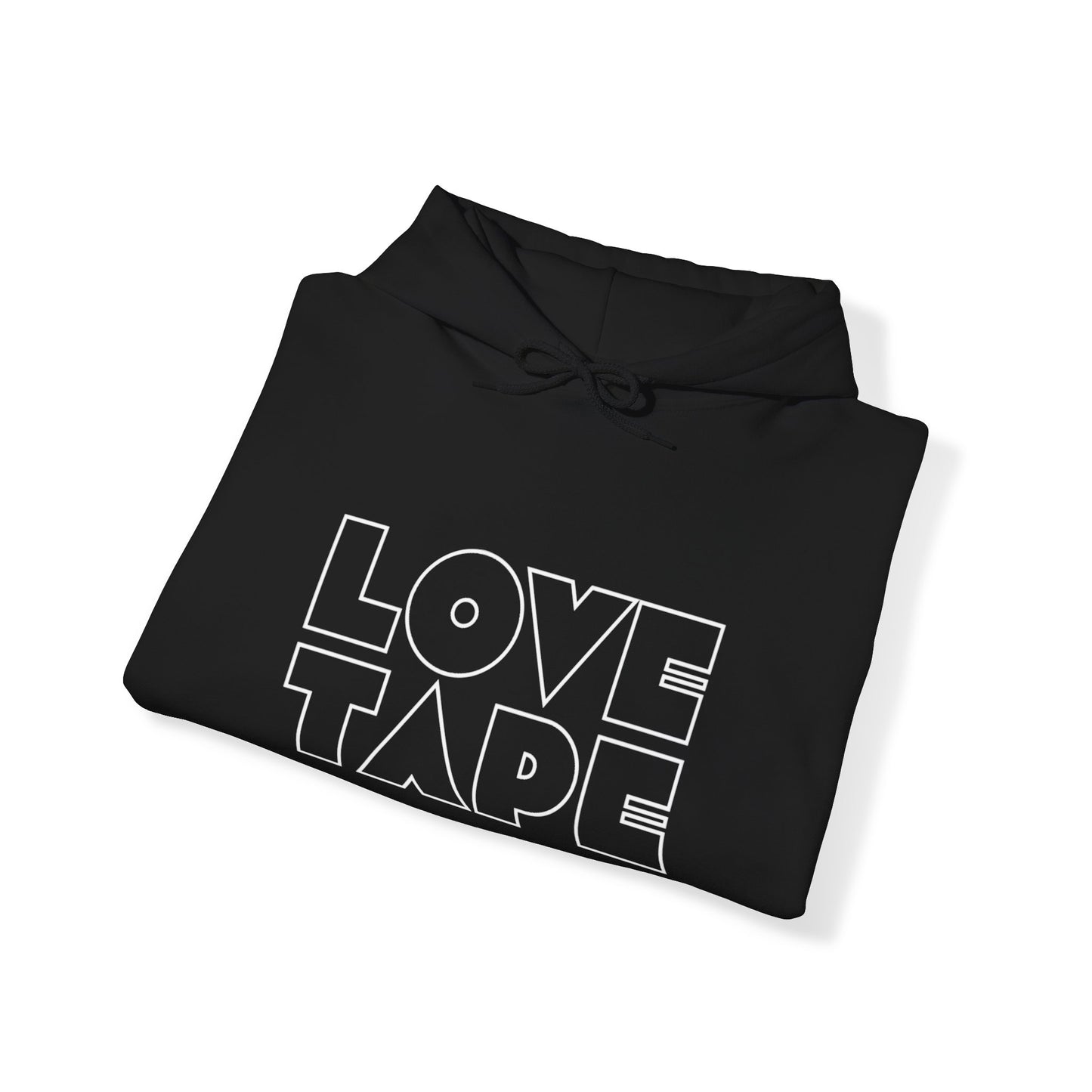 Lovetape Logo Black Heavyweight Hoodie