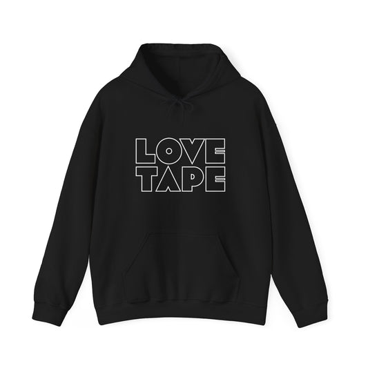 Lovetape Logo Black Heavyweight Hoodie